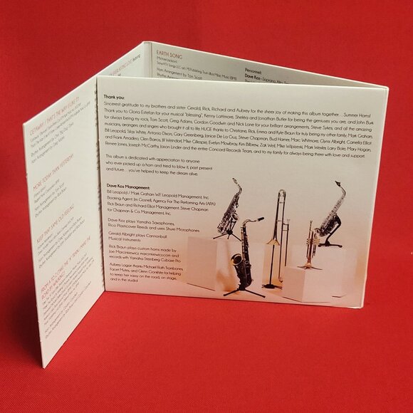 Dave Koz and Friends Summer Horns II from A to Z CD 2018 Signed - Picture 6 of 9